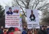 PROTESTE IN FATA MINISTERULUI TRANSPORTURILOR – Sindicalistii Metrorex picheteaza sediul Ministerului Transporturilor si contesta mandatul lui Catalin Drula in fruntea institutiei