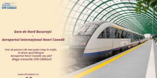 CU TRENUL LA AEROPORT – CFR Calatori asigura tren zilnic direct la Aeroportul Otopeni. Afla cat costa biletul si care este mersul trenurilor