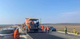 IMAGINI DE PE CENTURA CRAIOVA SUD – Stadiul lucrarilor este la numai 58%, desi drumul trebuie terminat in aprilie. Constructorul cere prelungirea termenului de finalizare