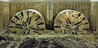 PROIECT DE ANVERGURA PE LINIA DE CALE FERATA BRASOV-SIMERIA – Asocierea Railworks si compania Herrenknecht, producatorul masinilor de forat, revolutioneaza mersul cu trenul. 160 km/h, pe sectiunea Brasov – Sighisoara, subsectiunea: 2. Apata – Cata” prin doua tuneluri gemene, ORMENIS si HOMOROD, executate prin tehnologia TBM