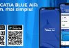 BLUE AIR LANSEAZA O APLICATIE DE MOBIL – Compania le promite pasagerilor ca vor putea cauta si cumpara mai rapid zborurile