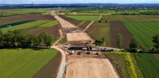 STADIUL LUCRARILOR LA DRUMUL DE LEGATURA DN5-GIURGIU – Conditiile meteo au intarziat proiectul