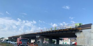 PASAJUL MOGOSOAIA, APROAPE DE FINAL – Se asterne primul strat de asfalt