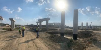 LUCRARILE PE LOTUL 2 DIN A0 SUD, IN GRAFIC – In decembrie 2022 se va circula pe Centura Bucurestiului, intre DN5 si DN6