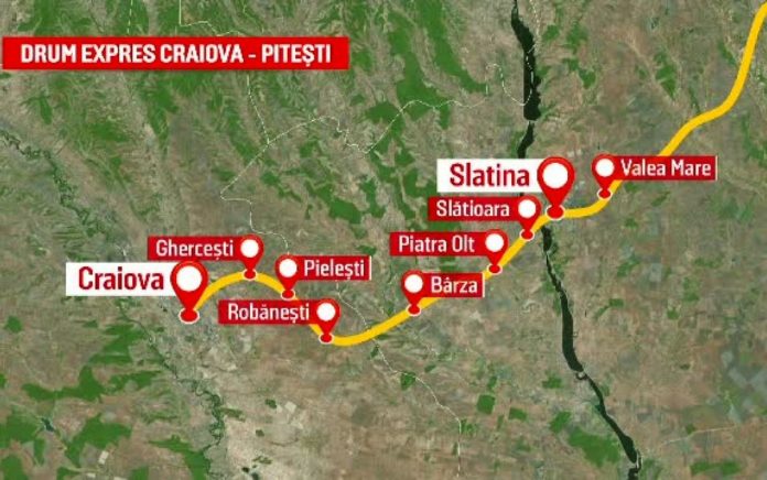 EXPROPRIERI DE PESTE 2,6 MILIOANE LEI PENTRU DRUMUL EXPRES CRAIOVA-PITESTI