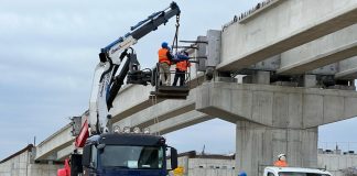 REPORNESC LUCRARILE LA PASAJELE CAPITALEI – A fost reluata activitatea pe santierele de la Domnesti si Oltenitei – Popesti Leordeni