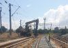 SANTIER IN PORTUL CONSTANTA – Se monteaza sina noua si aparate noi de cale