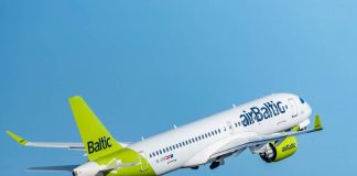 O COMPANIE AERIANA ATERIZEAZA DIN NOU IN ROMANIA – Compania aeriana a Letoniei va opera trei zboruri pe saptamana din Bucuresti