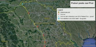 TREI PODURI NOI VOR FI CONSTRUITE PESTE PRUT – Documentatia a fost trimisa la Agentia Nationala pentru Achizitii Publice