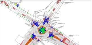 INCEP LUCRARILE LA SENSUL GIRATORIU PE DN2 DIN AFUMATI – In zona au avut loc cele mai multe accidente rutiere in ultimii ani