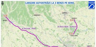 TREI BENZI PENTRU A1, A2 SI A3 – Au fost depuse doua oferte pentru proiectarea largirii la trei benzi pe sens a unor sectoare din cele trei autostrazi