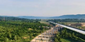 SECTIUNEA 5 A AUTOSTRAZII SIBIU-PITESTI PRINDE CONTUR – O treime din drumul de 30 km a fost construita