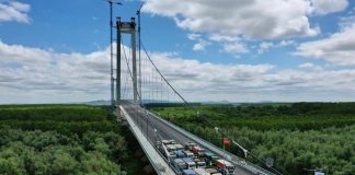 S-AU FINALIZAT TESTELE LA PODUL PESTE DUNARE DE LA BRAILA – Trecerea Dunarii va fi gratuita in primii 5 ani de la deschidere