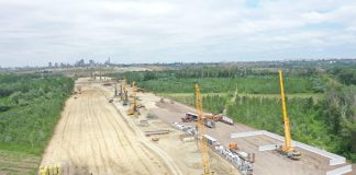 DRUMUL EXPRES BRAILA-GALATI VA FI GATA MAI DEVREME – Umbrarescu a construit 65% din drumul de 371 milioane lei fara TVA