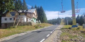 DRUM ASFALTAT IN MASIVUL PARANG – Investitia in modernizarea DJ 709F a fost de 2,2 milioane lei