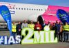 RECORD ISTORIC PE AEROPORTUL DIN IASI – Aeroportul din Iasi a inregistrat pentru prima data doua milioane de pasageri