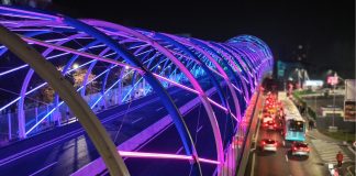 PASAJ NOU IN BUCURESTI – Pasajul ”Europa Unita” a costat 73 de milioane de lei si e unul dintre cele mai mari din Bucuresti