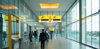 AEROPORTURILE DIN ROMANIA, PREGATITE DE SCHENGEN – 24,5 milioane de pasageri au tranzitat anul trecut aeroporturile din Romania. Dupa aderarea Romaniei la Schengen, traficul va fi aproximativ 30% non-Schengen si 70% Schengen