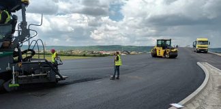 CENTURA OSORHEI – Stadiul lucrarilor a ajuns la 80%. In luna iunie va fi turnat ultimul strat de asfalt