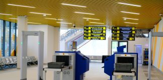 INVESTITII LA AEROPORTUL DIN SATU MARE – Noul terminal de plecari este finalizat in proportie de 95%