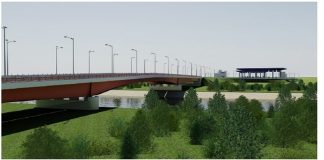 PRIMUL POD NOU PESTE PRUT – A fost desemnat constructorul podului de la Ungheni. Se va construi cate un pod pe sens, lung de 261 metri fiecare. Proiectul costa 151,68 milioane de lei fara TVA si va fi gata in doi ani