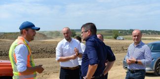 VERIFICARI PE A7 – Lucrarile pe lotul 3 Mircesti – Pascani din Autostrada A7 au avansat, romanii vor circula in curand pe primii km de autostrada din judetul Iasi