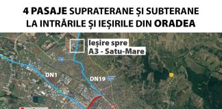 PASAJE DE 155 MILIOANE LEI – S-a lansat licitatia pentru cele patru pasaje rutiere din Oradea. Pasajele trebuie sa fie gata intr-un an si costa pana in 155 de milioane de lei, fara TVA