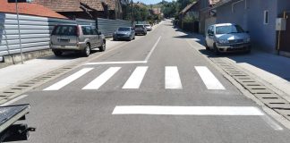 MARCAJE RUTIERE – 136 de kilometri de marcaje rutiere, pe 10 drumuri judetene