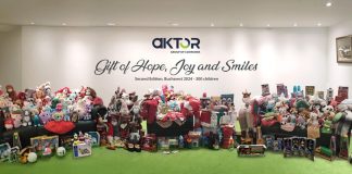 Mos Craciun pentru 300 de copii, la spitalele Grigore Alexandrescu si Dr. Victor Gomoiu