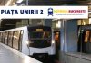 LUCRARI PE MAGISTRALA 2 – Metrorex modernizeaza si inlocuieste aparatele de cale intre statiile Tineretului si Piata Unirii 2. Circulatia se va desfasura cu resrictii de viteza intre 7 si 18 aprilie