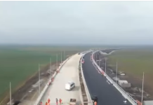 CONSTRUCTIA LOTULUI 1 AL AUTOSTRAZII A7 FOCSANI-BACAU SE APROAPE DE FINALIZARE – Stadiul fizic in santier a ajuns la 95%