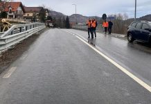MODERNIZAREA DN73F – S-a facut receptia lucrarilor pe soseaua care leaga Moieciu de Jos – Cheia – Moieciu de Sus, in lungime de 8,4 kilometri