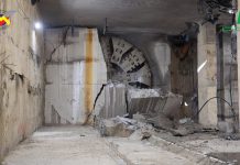 PROGRESE PE MAGISTRALA 6 DE METROU – Scutul de forare a strapuns peretele viitoarei statii Gara Baneasa