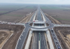 LUCRARI LA ULTIMUL TRONSON AL A7 – Se avanseaza pe 21,78 kilometri ai lotului 2 din sectiunea Focsani–Bacau, sectorul Adjud–Racaciuni