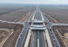 LUCRARI LA ULTIMUL TRONSON AL A7 – Se avanseaza pe 21,78 kilometri ai lotului 2 din sectiunea Focsani–Bacau, sectorul Adjud–Racaciuni