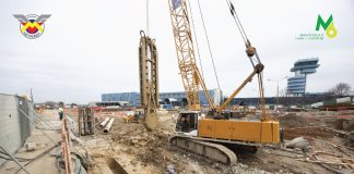 STADIUL LUCRARILOR PE MAGISTRALA 6 METROU – Se avanseaza atat pe tuneluri, cat si la structurile statiilor de pe intreg traseul