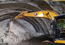 STRAPUNGERE PE AUTOSTRADA SIBIU-PITESTI – Tunelul de la Robesti a fost gaurit