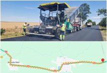SE ASTERNE COVORUL ASFALTIC PE DN 59A – Incep lucrari de reparatii, frezare