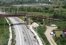 SE AVANSEAZA PE LOTUL 1 AL CAII FERATE CLUJ-ARGHIRES – Lucrarile au ajuns la 70%