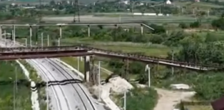 SE AVANSEAZA PE LOTUL 1 AL CAII FERATE CLUJ-ARGHIRES – Lucrarile au ajuns la 70%