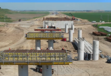 STADIUL DE EXECUTIE PE A 7, LOTUL 2 TRIFESTI-GHERAESTI – Constructorul este mobilizat in mod special in zona nodurilor rutiere