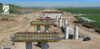 STADIUL DE EXECUTIE PE A 7, LOTUL 2 TRIFESTI-GHERAESTI – Constructorul este mobilizat in mod special in zona nodurilor rutiere