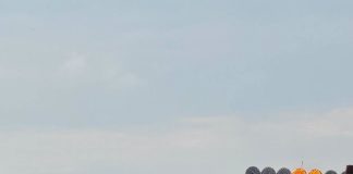IMAGINI DE PE DN 59A – A inceput asternerea covorului asfaltic pe un tronson important