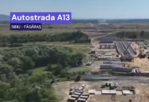 SE AVANSEAZA PE AUTOSTRADA SIBIU-FAGARAS – Stadiul lucrarilor pe cele 4 loturi