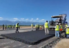 Asfaltare experimentala pe Tronsonul 3 al Autostrazii Sibiu-Fagaras (Video)