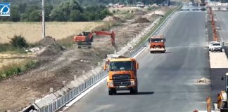 AUTOSTRADA A0 NORD, LOTUL 1 – Stadiul lucrarilor se apropie de 68%