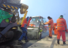 ASA SE LUCREAZA LA AUTOSTRADA MOLDOVEI – Oficial guvernamental: „Ne mentinem obiectivul de a da in trafic acest tronson pana la sfarsitul lunii august” (Video)