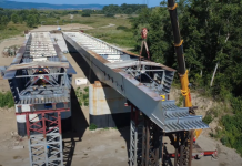 Video: Imagini de pe șantierul podului peste Prut în regim de autostradă de la Ungheni – Zagarancea