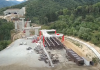AUTOSTRADA SIBIU-PITESTI – Se monteaza tablierul metalic pe cel mai inalt viaduct de pe Sectiunea 2 Boita-Cornetu