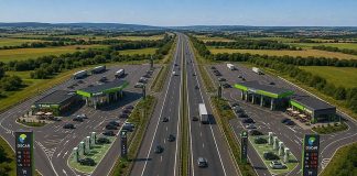 Două noi benzinării pe Autostrada Moldovei (Foto)